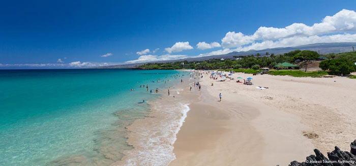 Hapuna Beach on the Big Island of Hawaii, one of GAYOT's Top Beaches in Hawaii