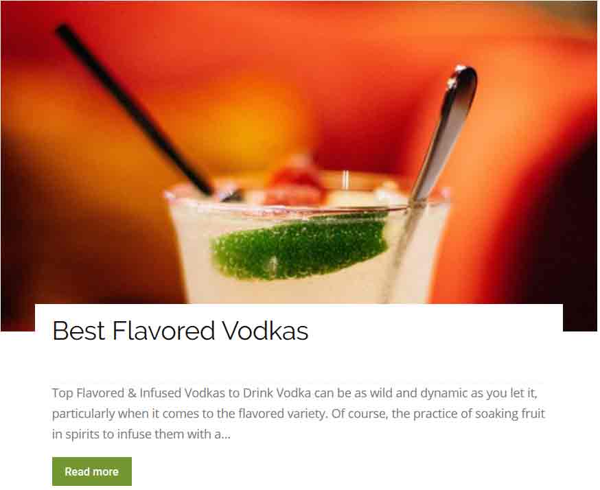Best Flavored Vodkas