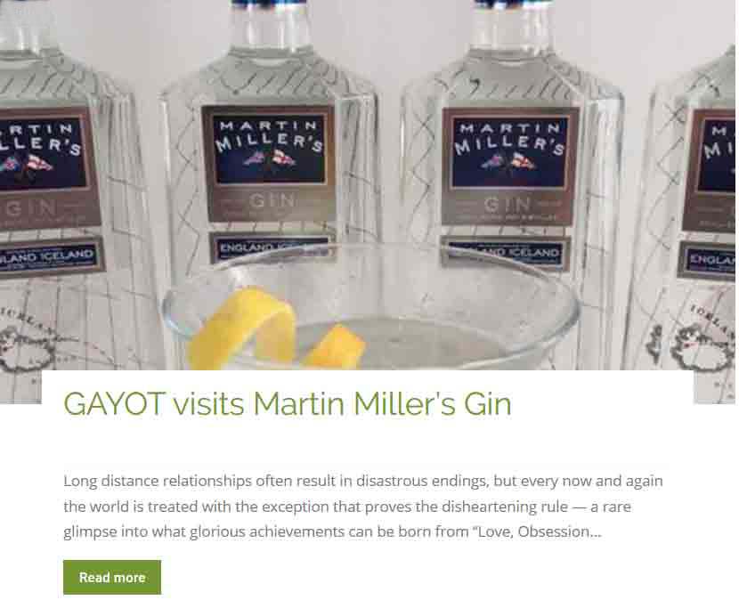 Visit Martin Miller Gin