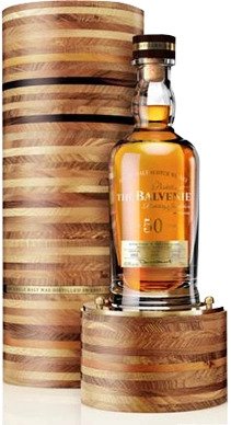 The Balvenie Aged 50 Years with its special packaging