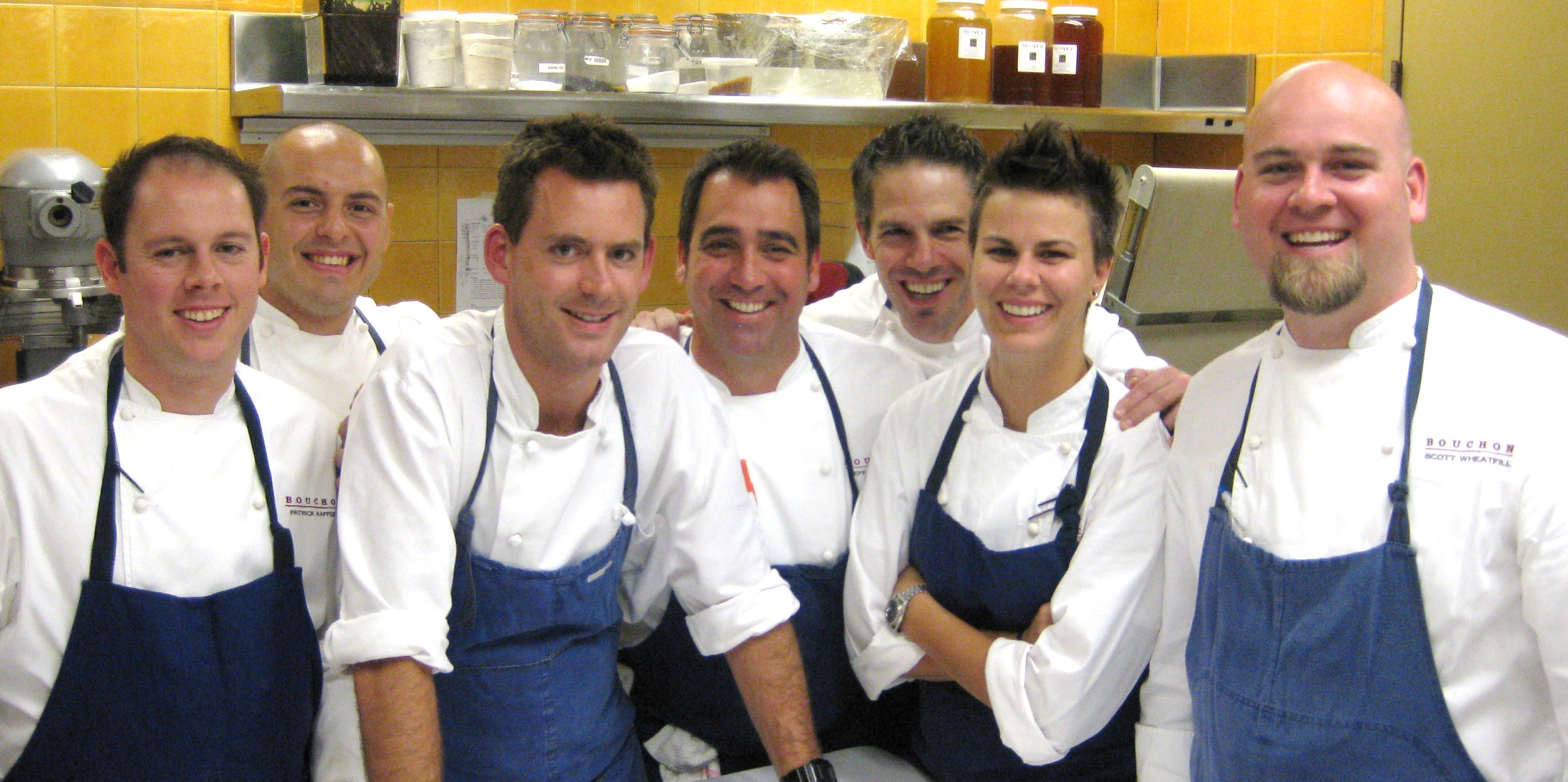 The chef team at Bouchon