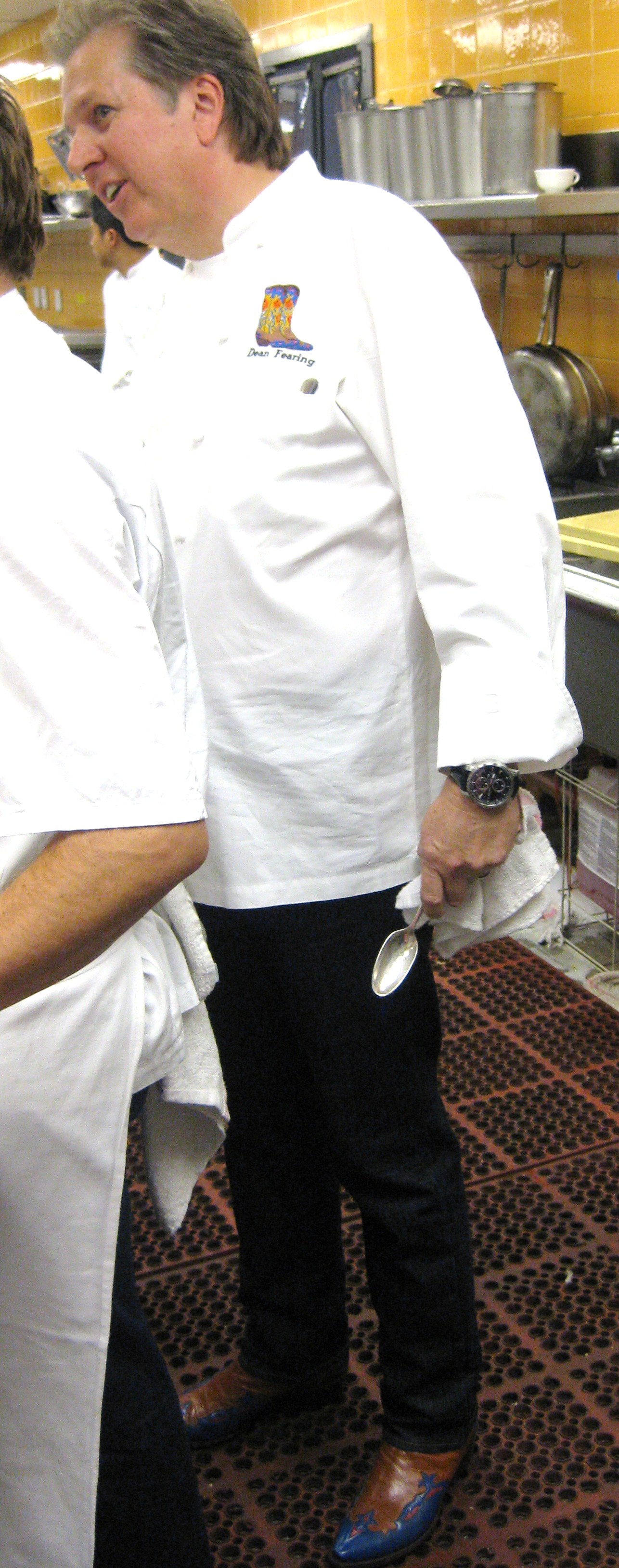Chef Dean Fearing's inseparable boots
