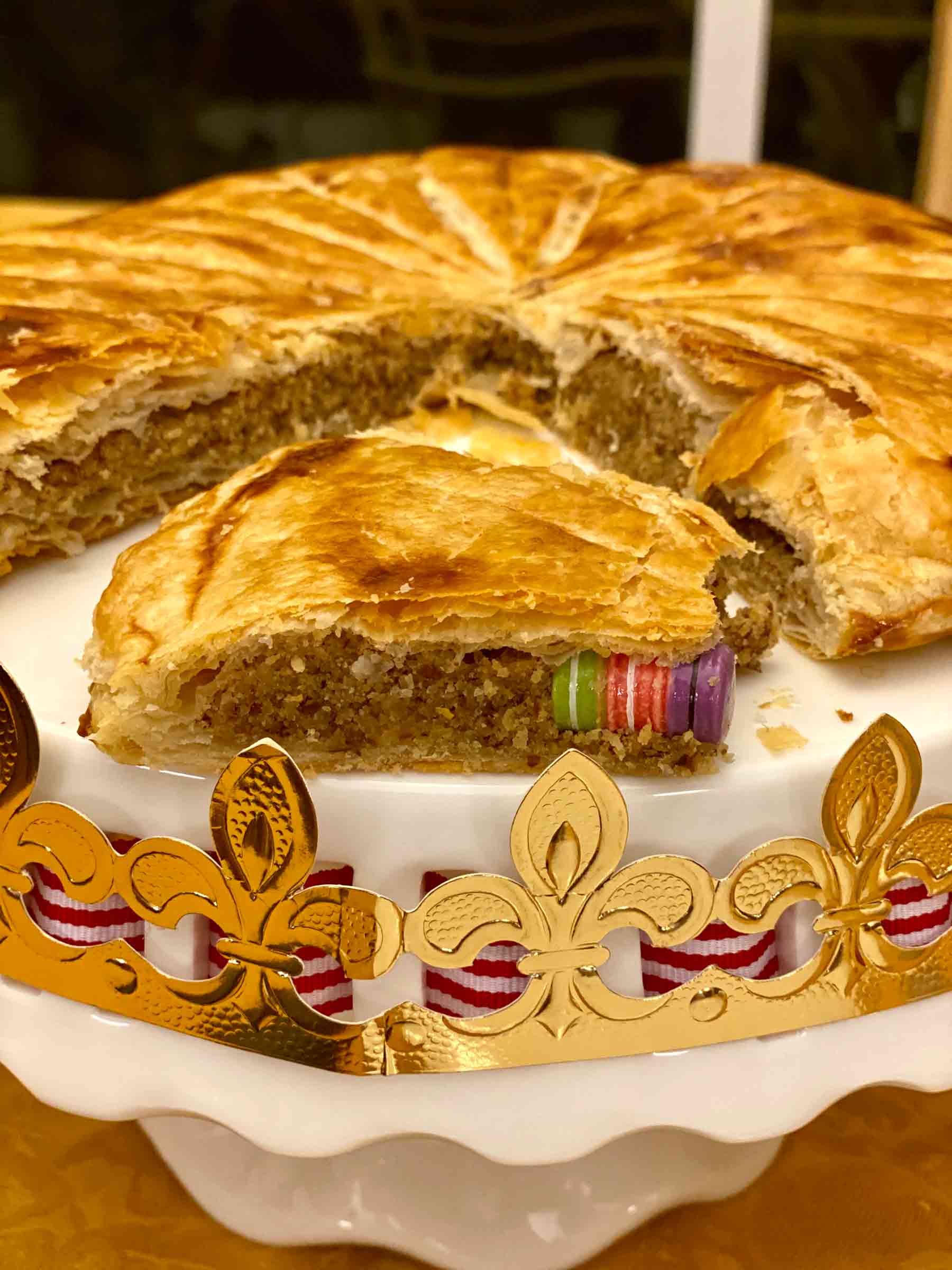 Galette des Rois: vive le roi!