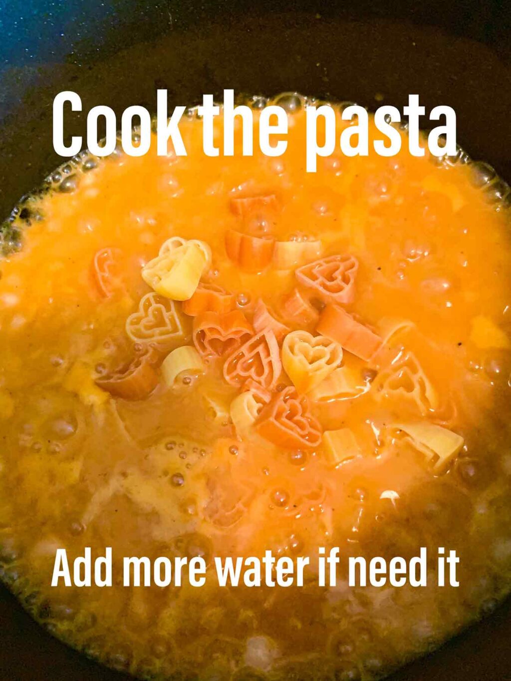 Cooked pasta