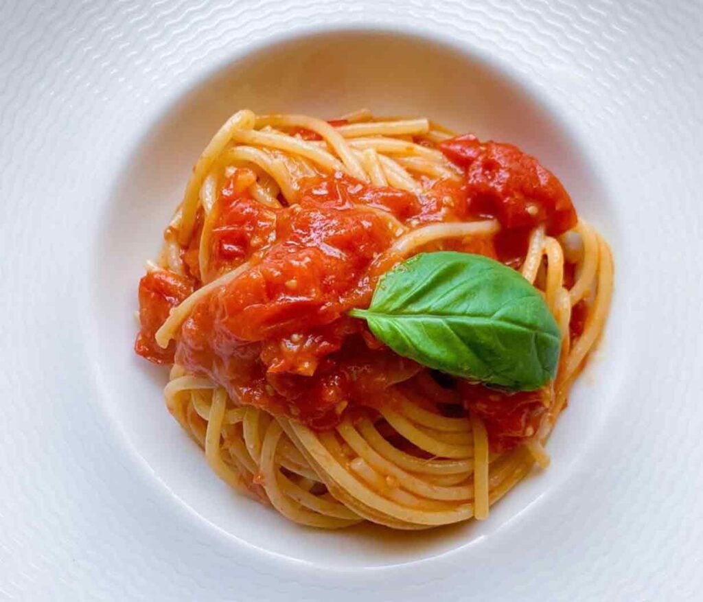 Pasta al pomodoro recipe