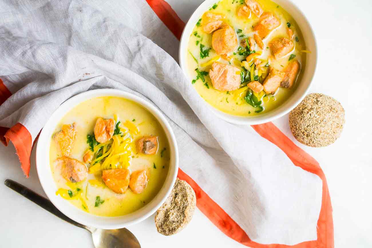 Salmon Noodle Soup Recipe Cristina Curp