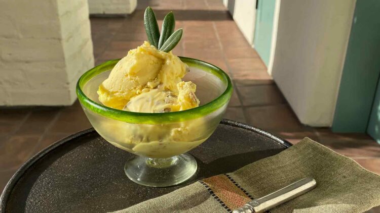Olive oil ice cream recipe