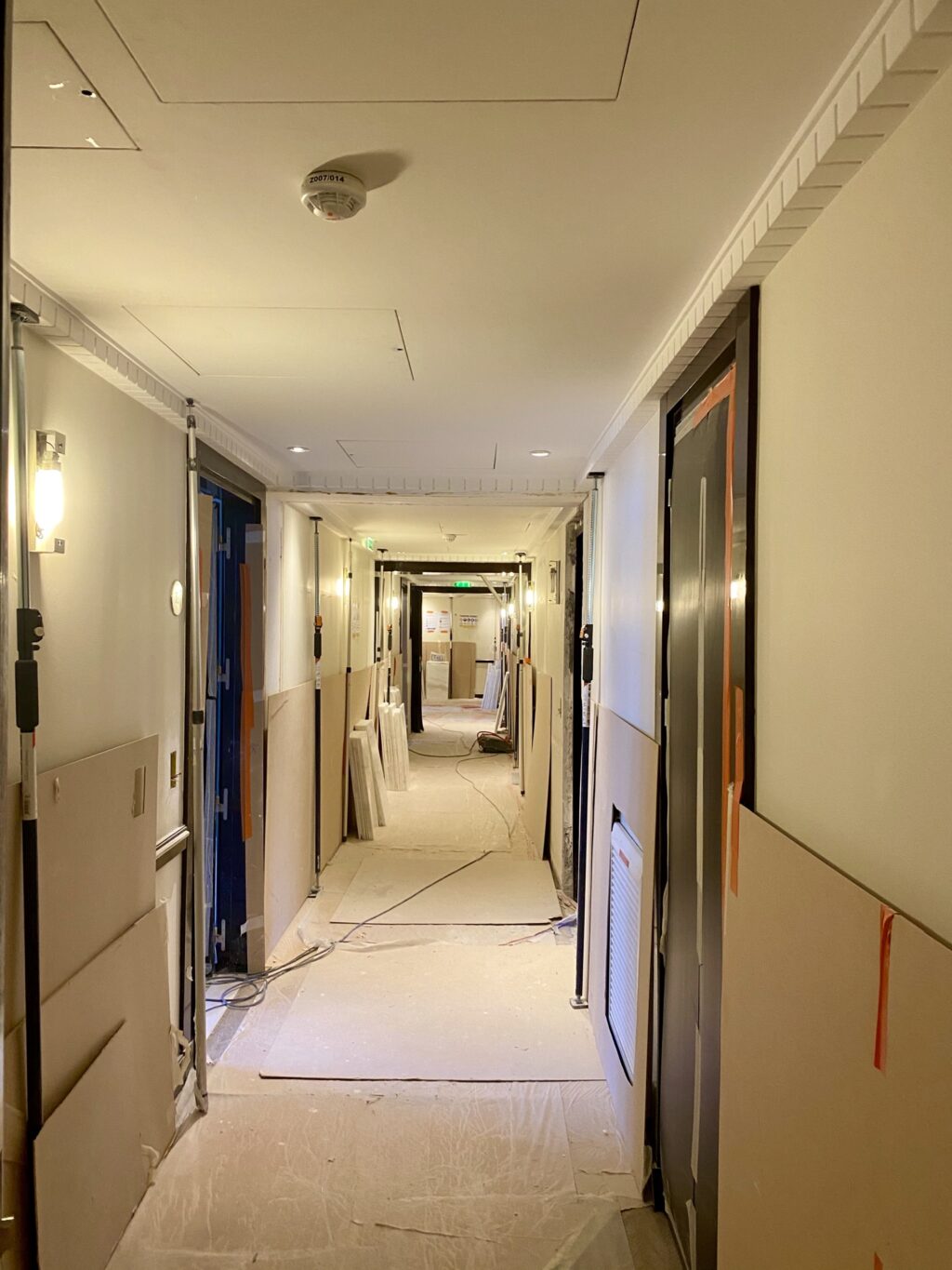 Hallway construction