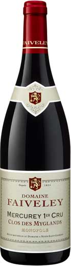 Domaine Faiveley, Mercurey Premier Cru, Clos des Myglands, Monopole 2018