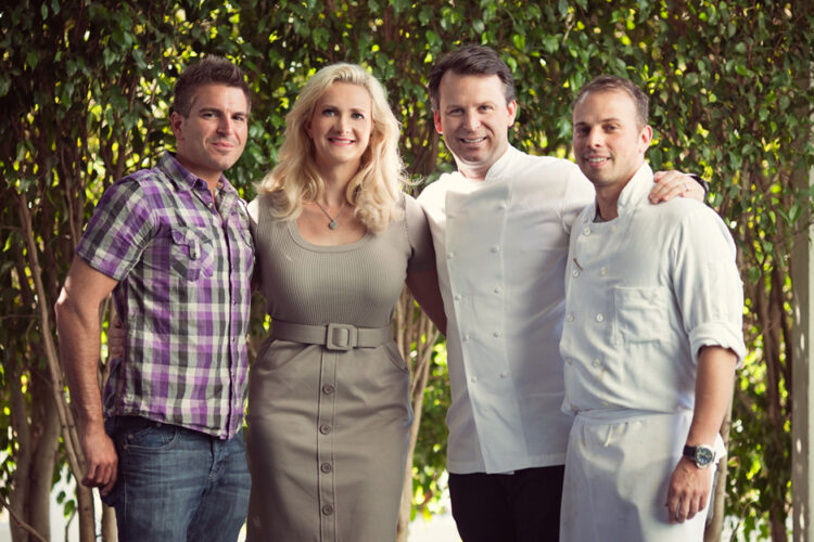 Chefs Chris Crary, William Bradley, Tony DiSalvo | Sophie Gayot