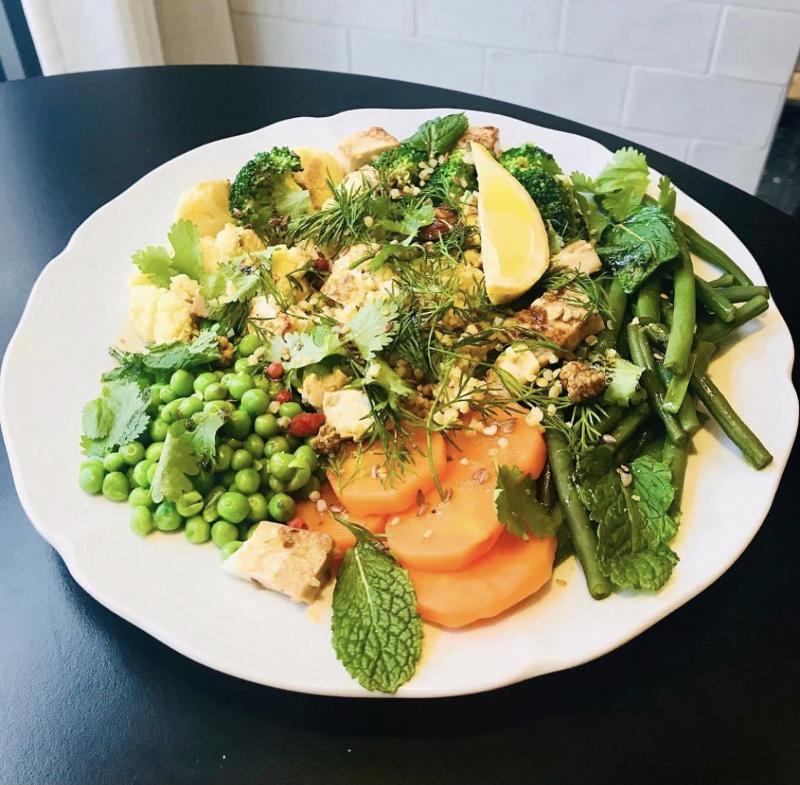 Detox Green Vegetable Salad