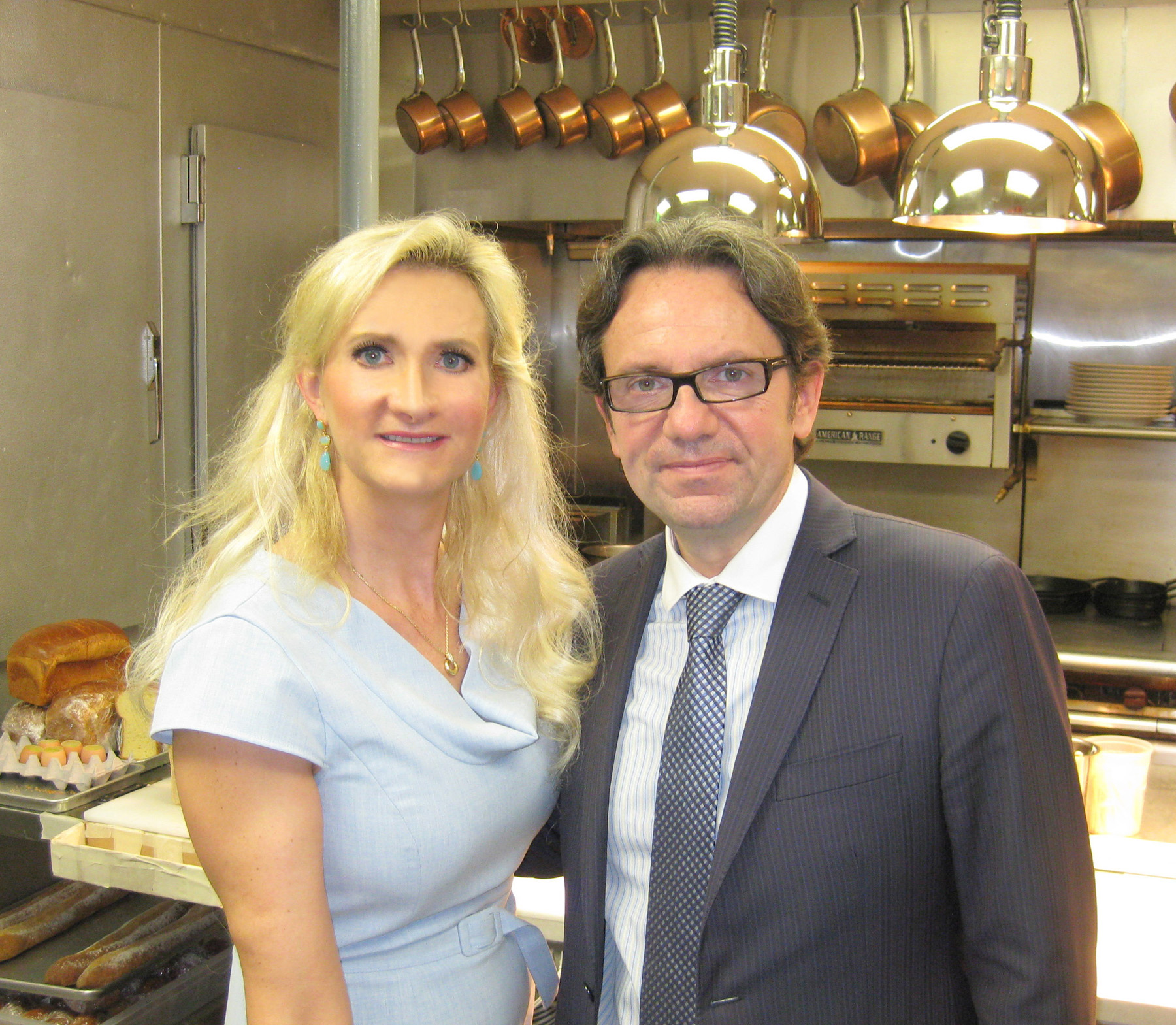 Frédéric Lefebvre with Sophie Gayot