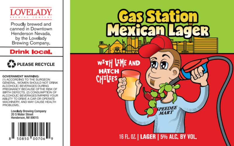 Lovelady Brewing Gas Station Mexican Lager