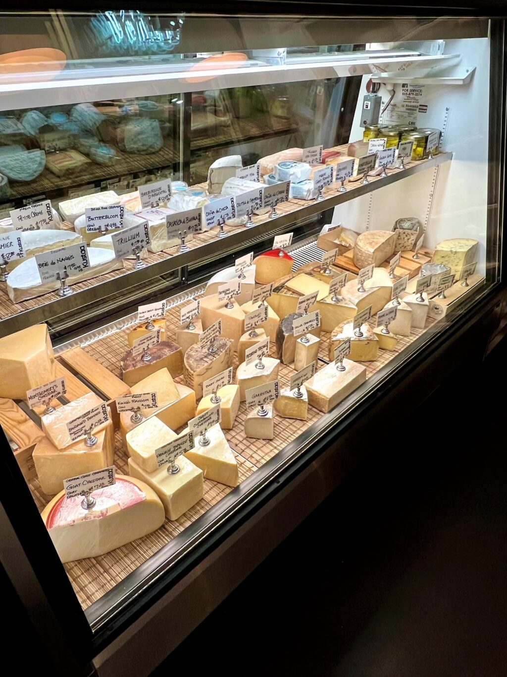 Cheeses at Kustaa Culver City