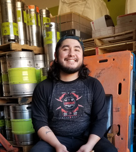 CraftHaus assistant brewer Danny Gutierrez