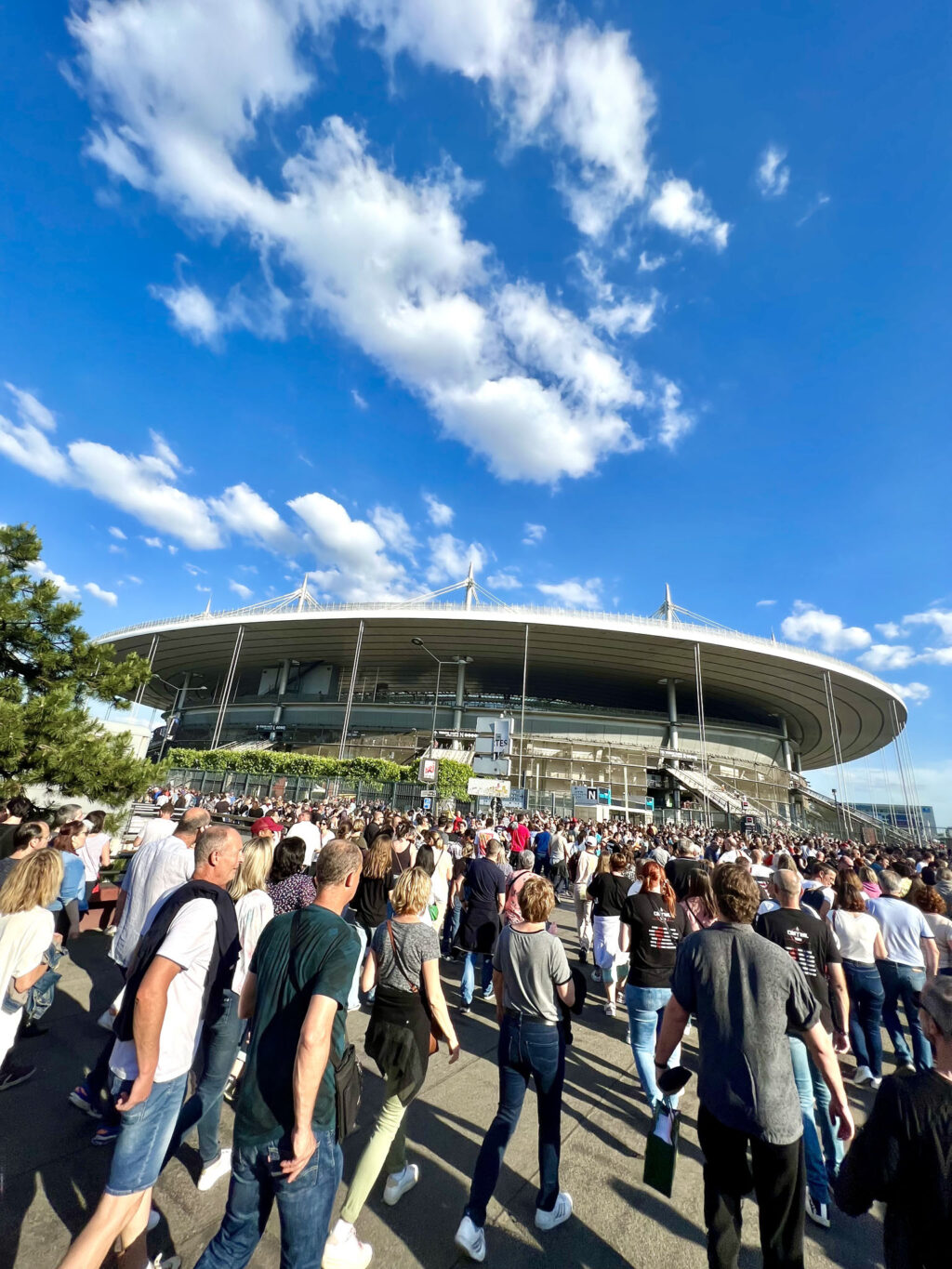 La foule | Indochine Stade de France concert 21 mai 2022