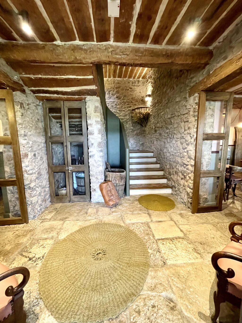 Hotel lobby | Château Saint-Roux, Provence, France