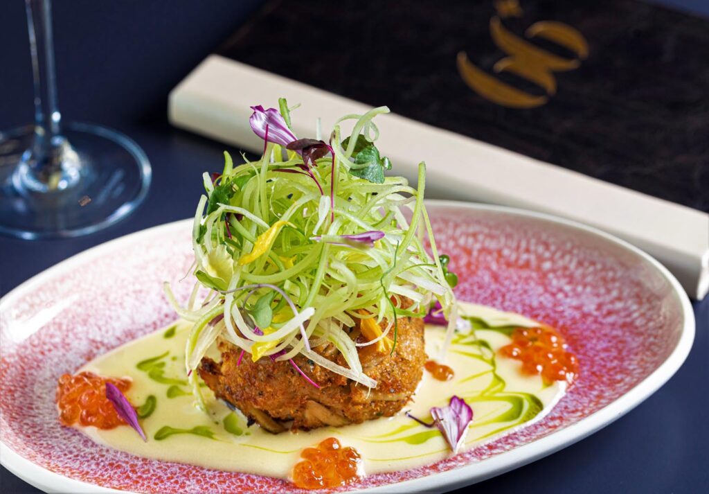 Jumbo Lump Crab Cake | Allē Lounge on 66, Resorts World Las Vegas, NV