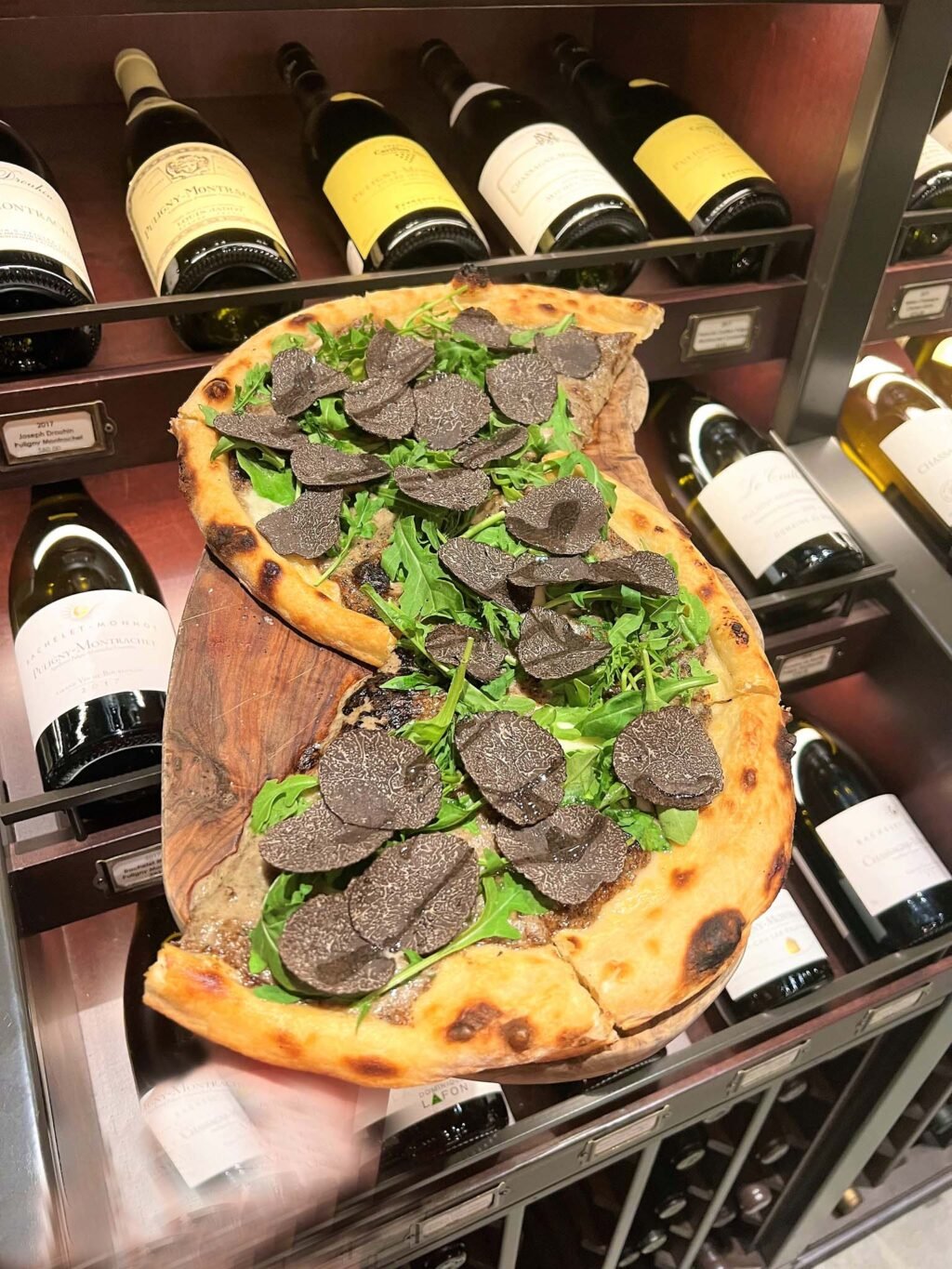 Truffle Pizzeta | Wally's Las Vegas, Resorts World Las Vegas, NV