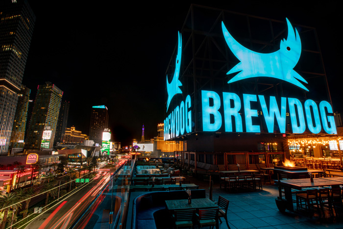 BrewDog Las Vegas rooftop