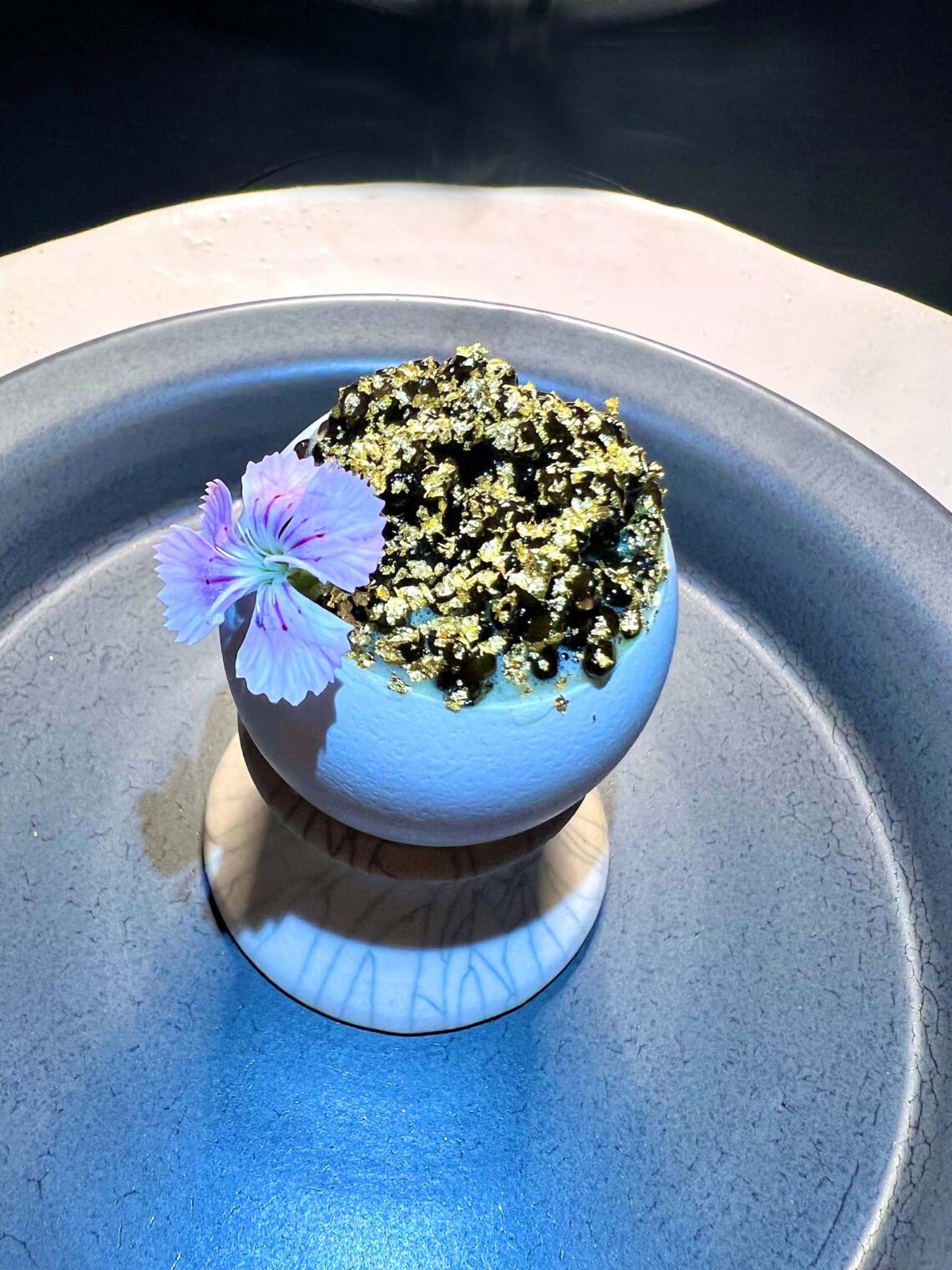 Egg caviar | Christopher's at the Wrigley Mansion
