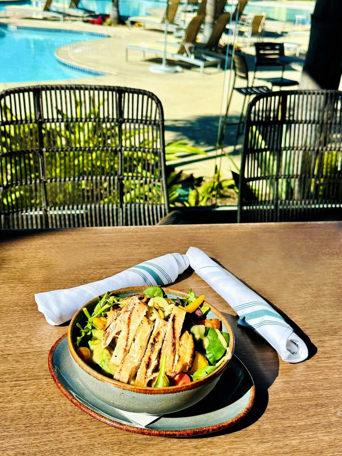 Caesar salad | 7 Mile Kitchen, Sheraton Carlsbad Resort & Spa
