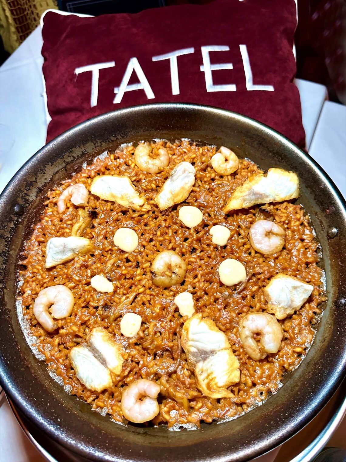 Paella seafood | Tatel Beverly Hills