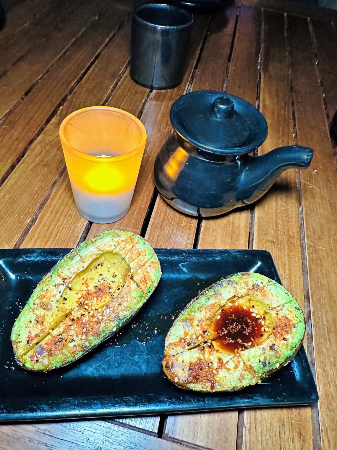 Grilled avocado | Katana West Hollywood