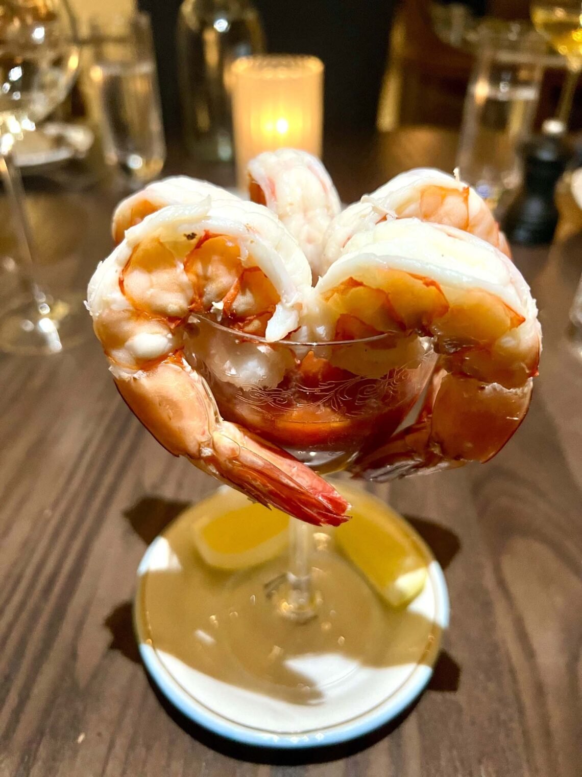Shrimp cocktail | Lumière Fairmont Century Plaza LA
